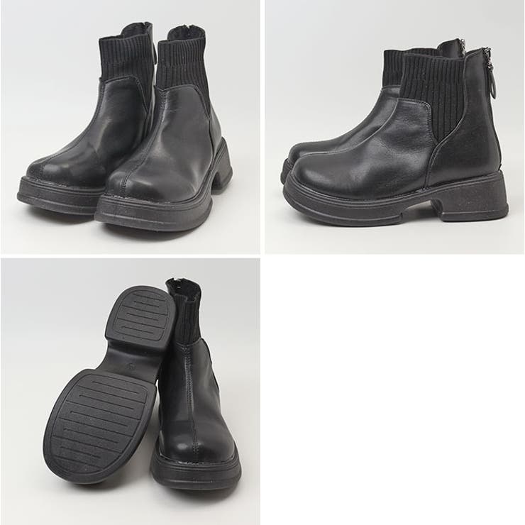 ブーツ 靴 厚底ショートブーツ 快適 おしゃれ | BACKYARD FAMILY | 詳細画像8 