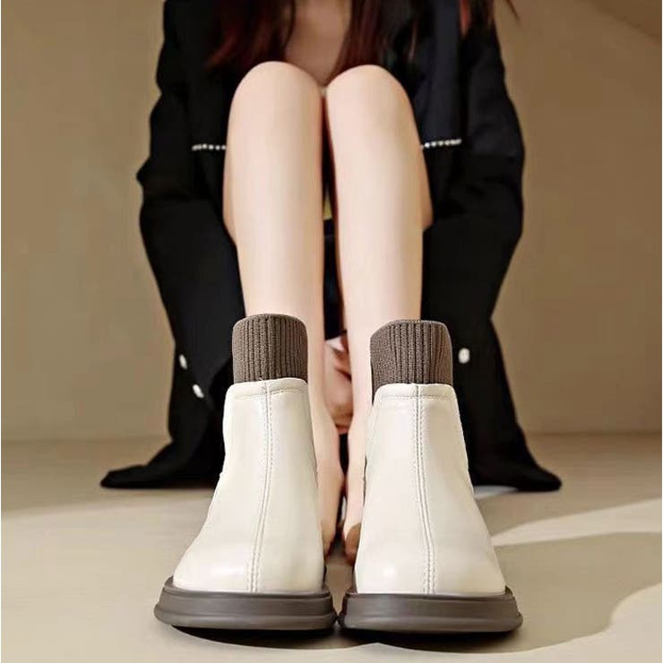 ブーツ 靴 厚底ショートブーツ 快適 おしゃれ | BACKYARD FAMILY | 詳細画像10 