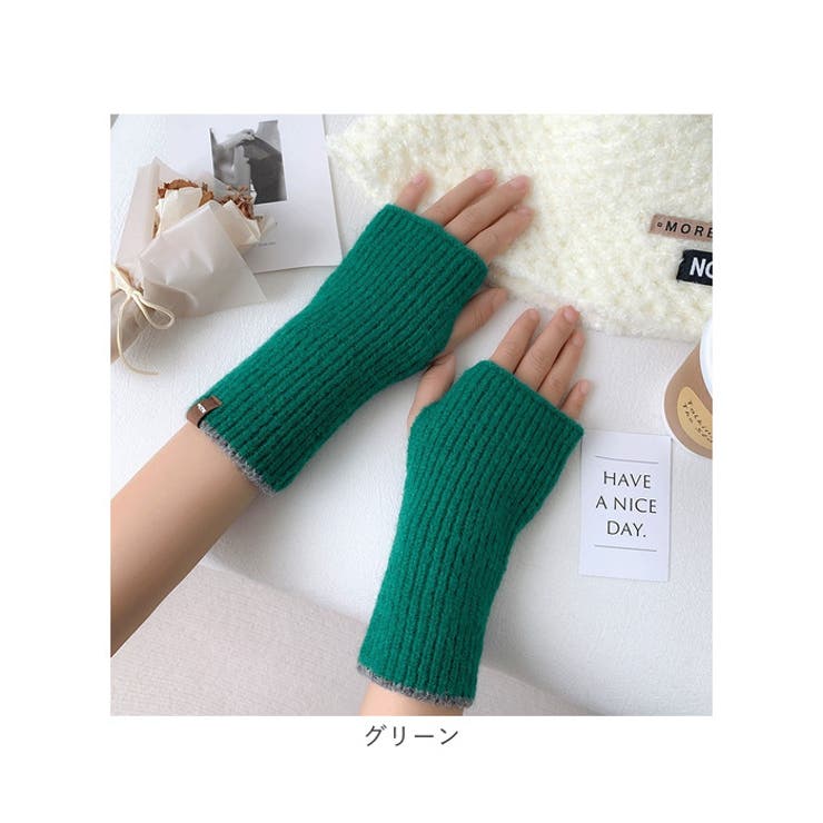 手袋 ハンドウォーマー 指なし 暖かい | BACKYARD FAMILY | 詳細画像15 