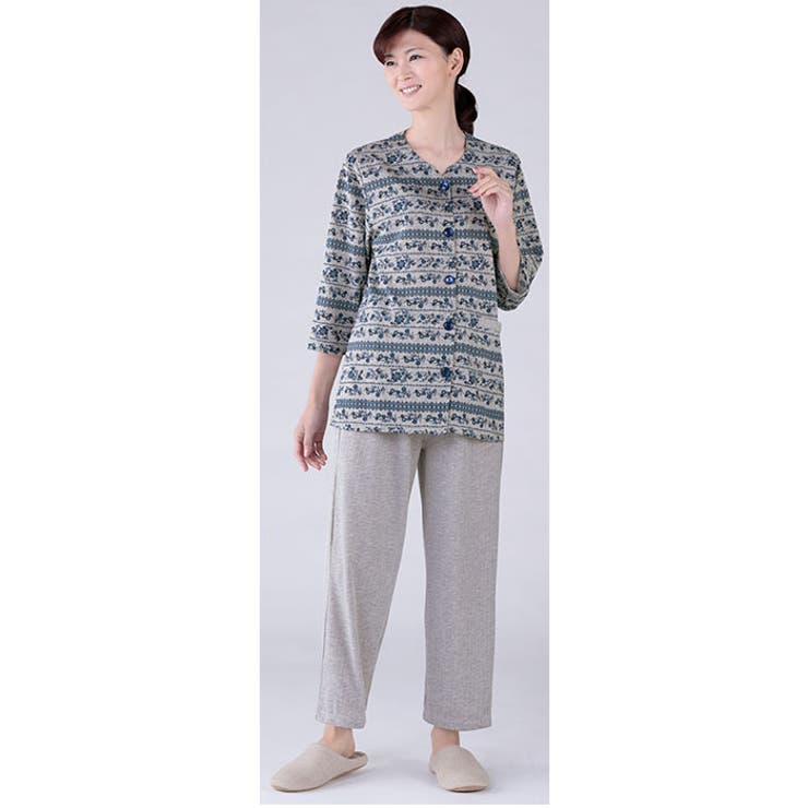 小柄な私の花やか楽ちんパジャマ | BACKYARD FAMILY | 詳細画像10 