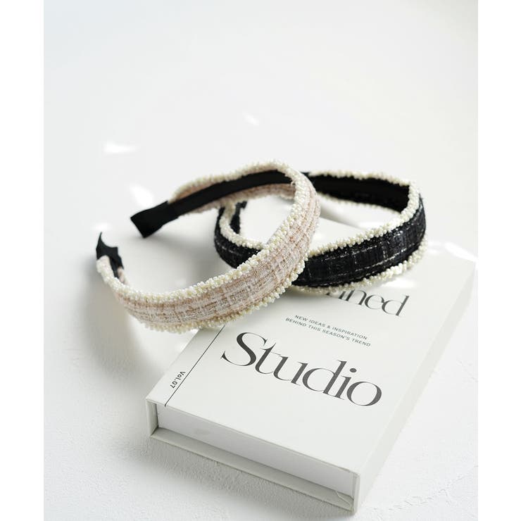 Rora モア ツイード カチューシャ | BACKYARD FAMILY | 詳細画像2 