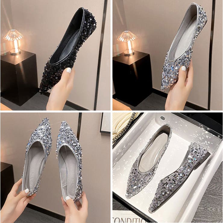 スパンコールシューズ パンプス | BACKYARD FAMILY | 詳細画像11 