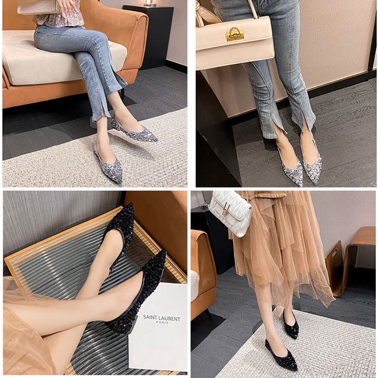 スパンコールシューズ パンプス | BACKYARD FAMILY | 詳細画像10 