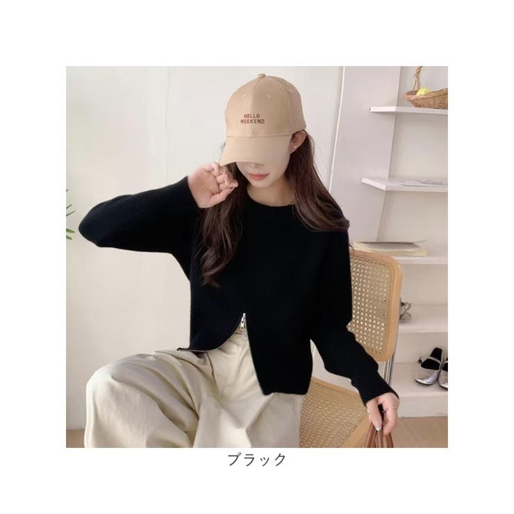 ニット セーター レディース ハーフジップ | BACKYARD FAMILY | 詳細画像18 