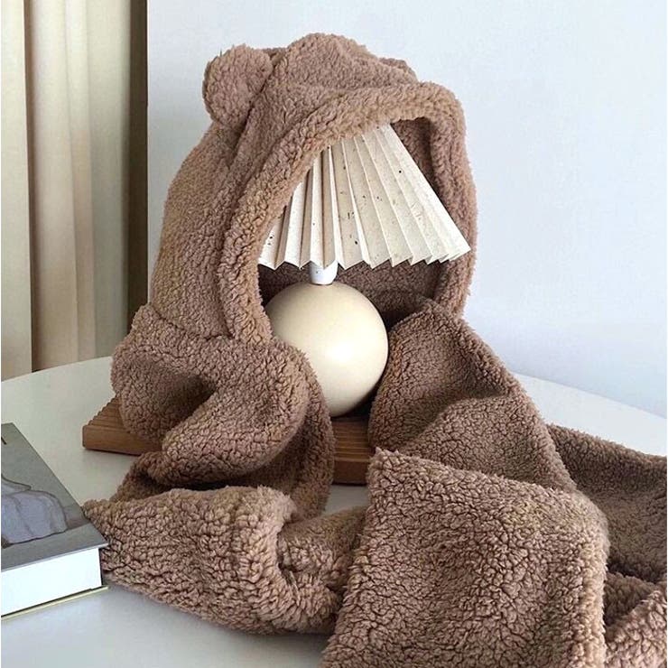 フード付きマフラー 一体型手袋 ポケット かわいい | BACKYARD FAMILY | 詳細画像9 