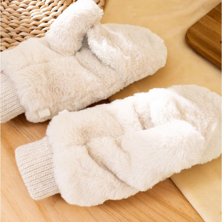 手袋 指なしレディース 2way かわいい | BACKYARD FAMILY | 詳細画像12 