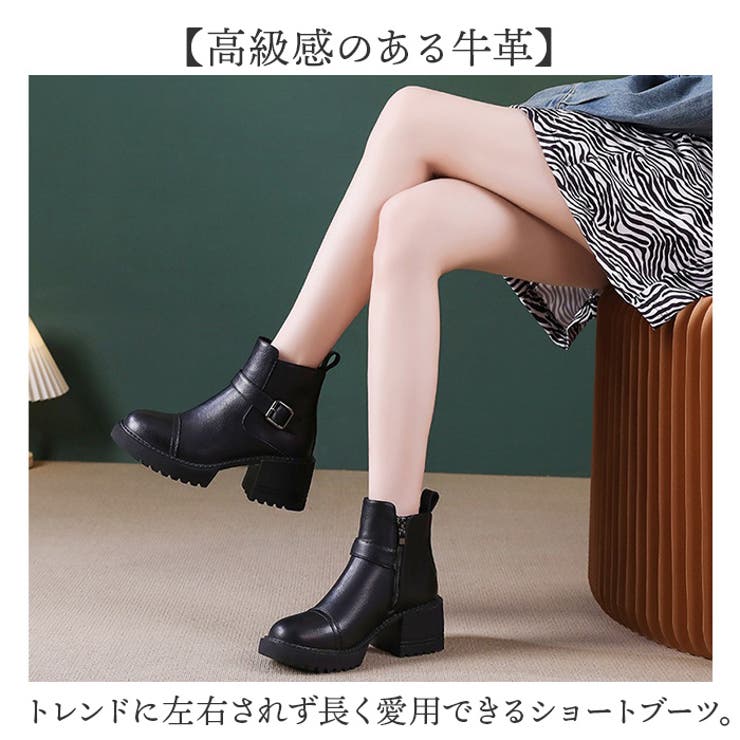 本革 ショートブーツ ブーツ レディース | BACKYARD FAMILY | 詳細画像2 