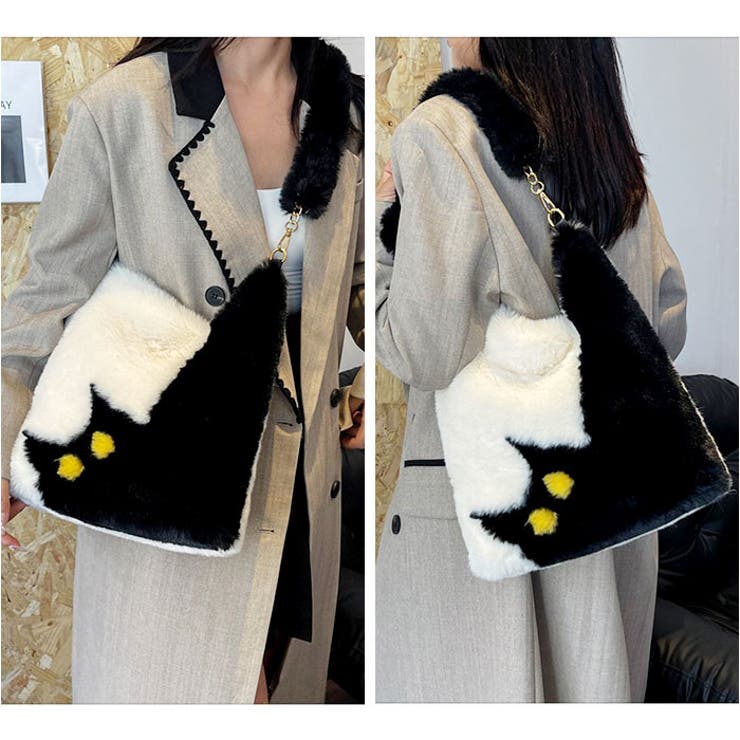 ファーバック 猫柄 | BACKYARD FAMILY | 詳細画像4 