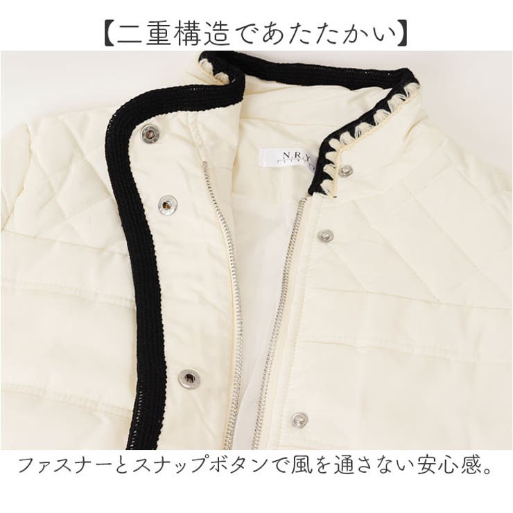 キルティングコート ショート丈 きれいめ | BACKYARD FAMILY | 詳細画像5 