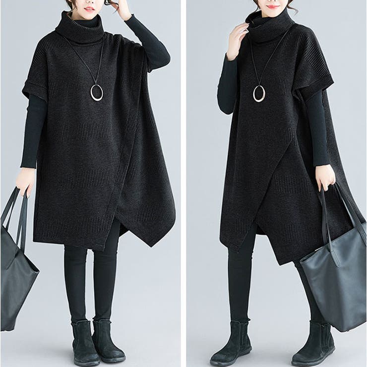 ニットワンピース レディース チュニック | BACKYARD FAMILY | 詳細画像5 