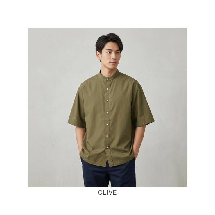HOUSTON OX SS BAND COLLAR SHIRT | BACKYARD FAMILY | 詳細画像9 