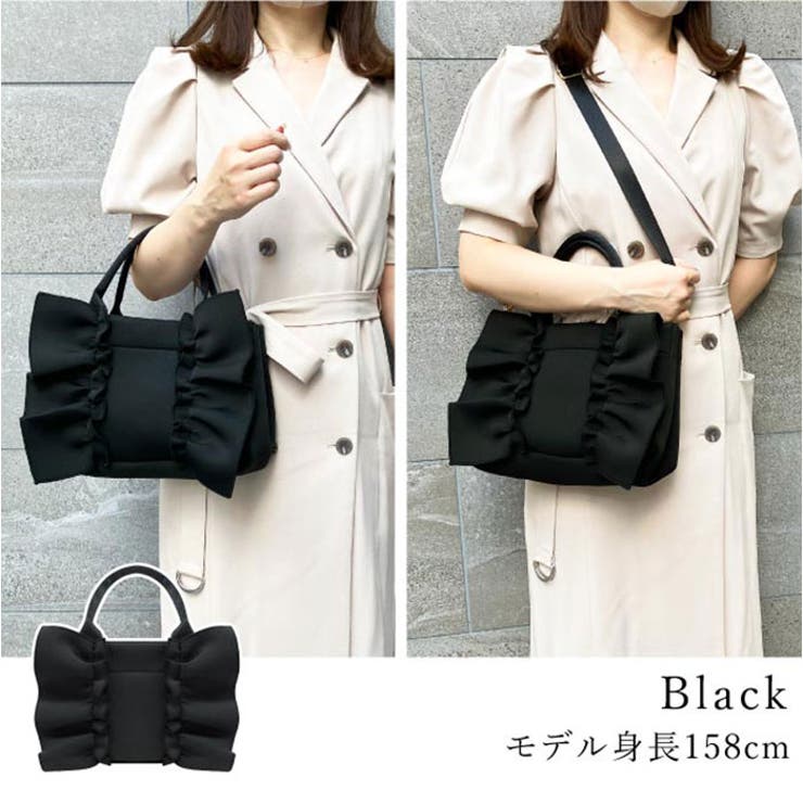 ピンクトリック 2wayフリルバッグ | BACKYARD FAMILY | 詳細画像4 