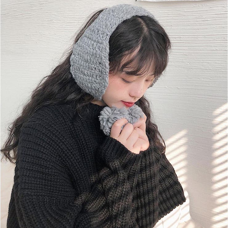 イヤーマフ 耳あて ニット 温活 裏ファー | BACKYARD FAMILY | 詳細画像8 