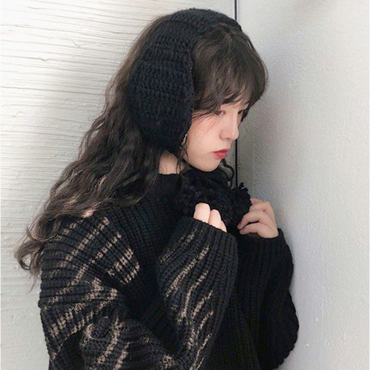 イヤーマフ 耳あて ニット 温活 裏ファー | BACKYARD FAMILY | 詳細画像9 