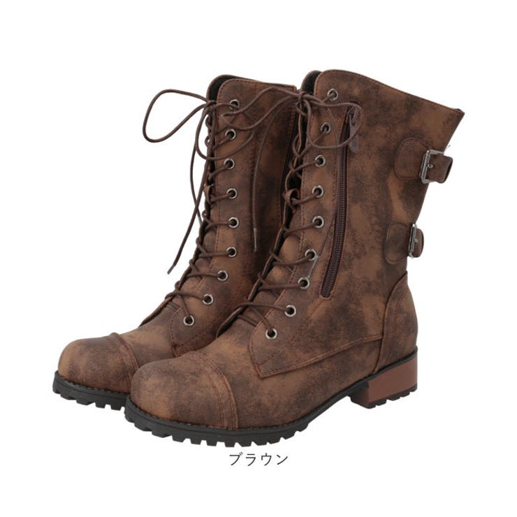 ショートブーツ レディース ブーツ マーティン ローヒール | BACKYARD FAMILY | 詳細画像14 