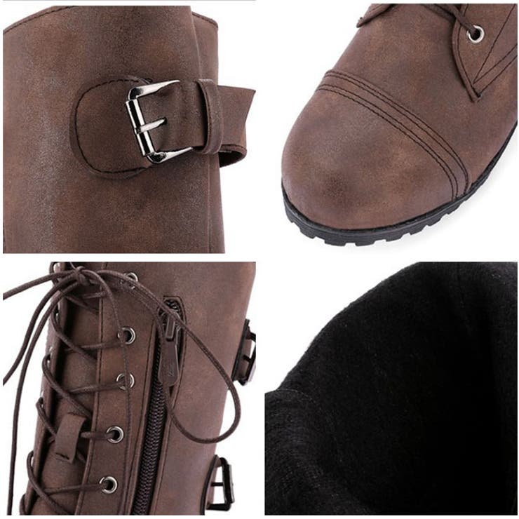 ショートブーツ レディース ブーツ マーティン ローヒール | BACKYARD FAMILY | 詳細画像7 