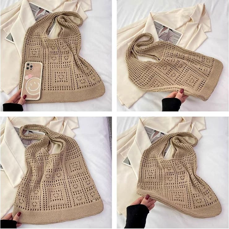 ニットトートバッグ 肩掛け | BACKYARD FAMILY | 詳細画像8 