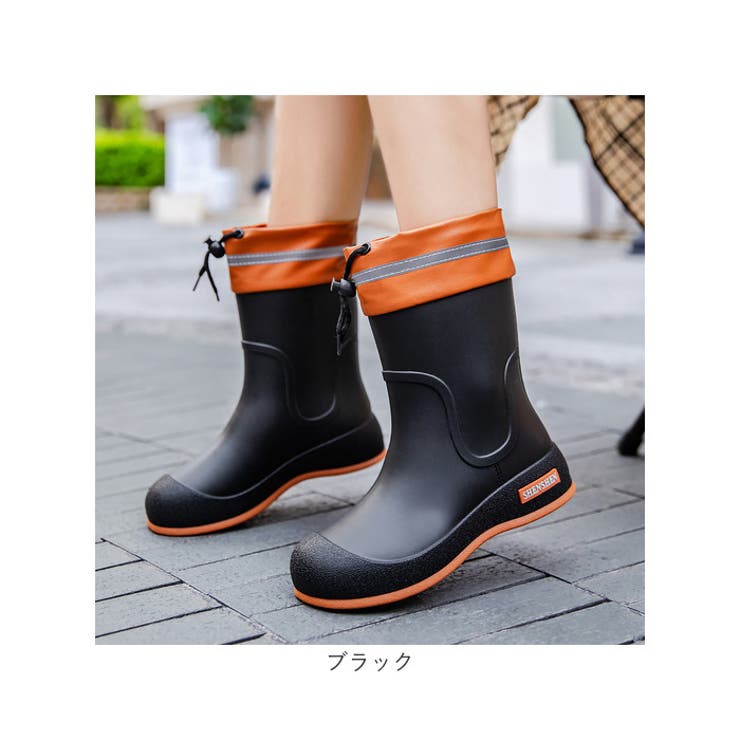 レインブーツ おしゃれ 長靴 巾着型 | BACKYARD FAMILY | 詳細画像13 