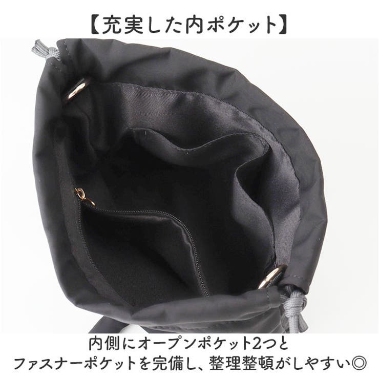 cooco ころころ猫巾着バッグ | BACKYARD FAMILY | 詳細画像4 