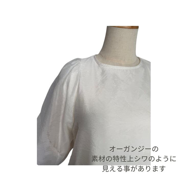 オーガンジートップス | BACKYARD FAMILY | 詳細画像12 