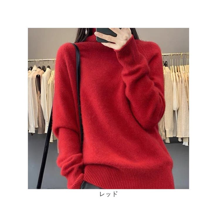 タートルネックニット セーター 秋冬服 | BACKYARD FAMILY | 詳細画像17 