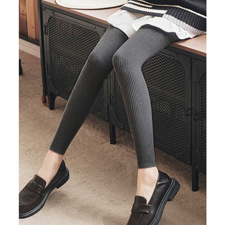 リブ細身美脚レギンス | BACKYARD FAMILY | 詳細画像2 