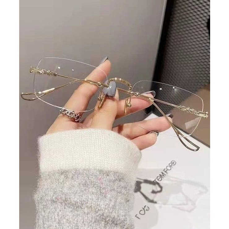 スクエアレンズクリアメガネ | BACKYARD FAMILY | 詳細画像2 