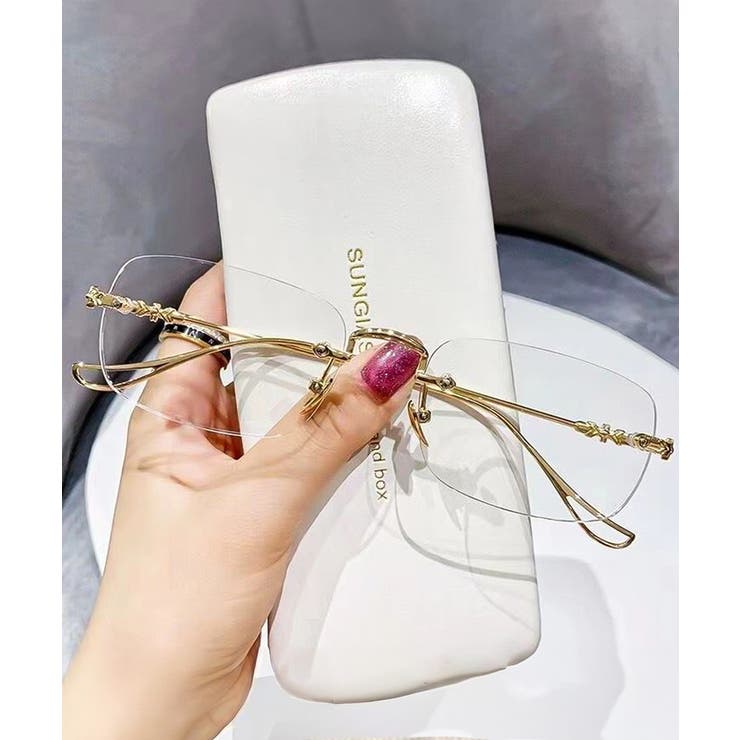 スクエアレンズクリアメガネ | BACKYARD FAMILY | 詳細画像3 