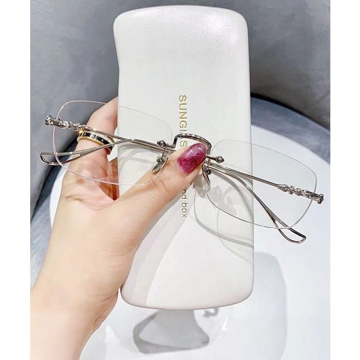 スクエアレンズクリアメガネ | BACKYARD FAMILY | 詳細画像9 