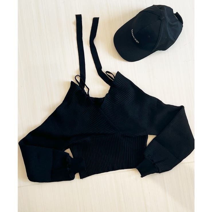 レイヤード風ショート丈長袖ニット | BACKYARD FAMILY | 詳細画像5 