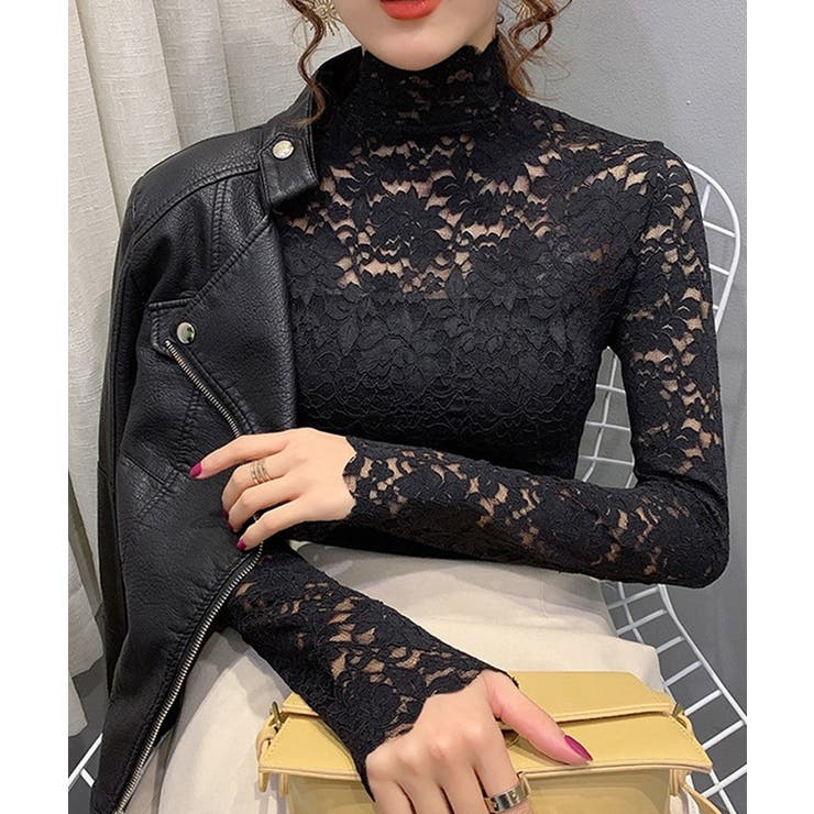 総レース 長袖ブラウス | BACKYARD FAMILY | 詳細画像2 