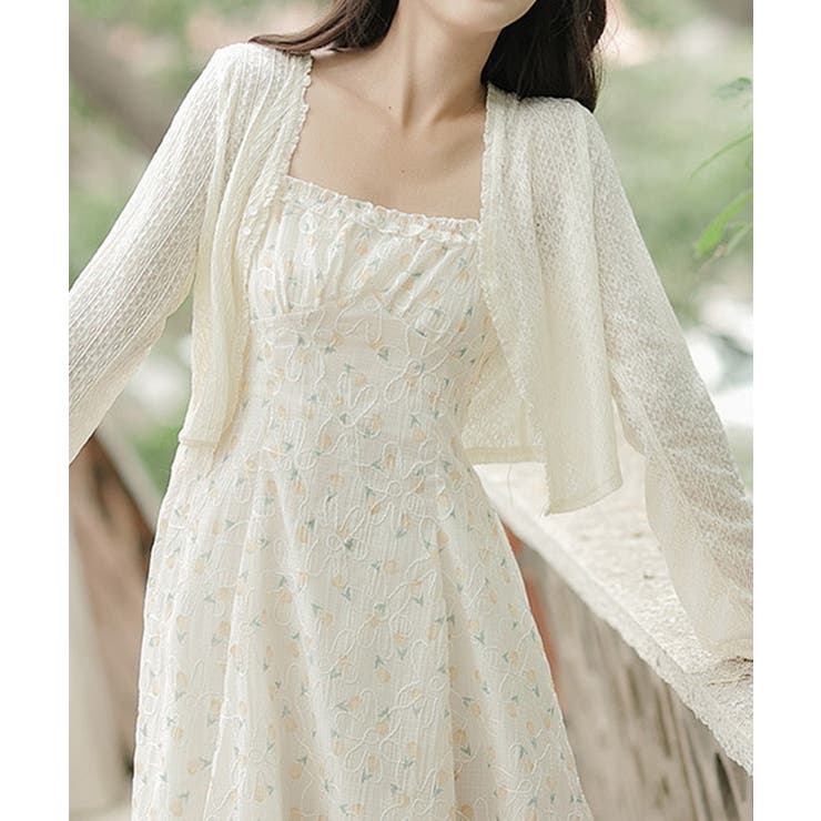 フェミニンレースカーディガン | BACKYARD FAMILY | 詳細画像2 