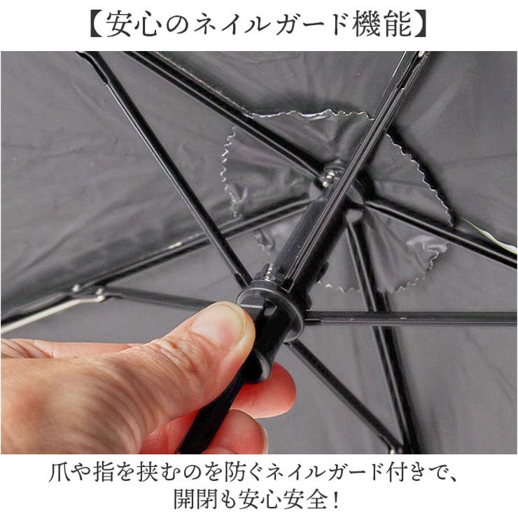 planticaxWpc. 遮光軽量フラワープリント 折りたたみ傘 | BACKYARD FAMILY | 詳細画像7 