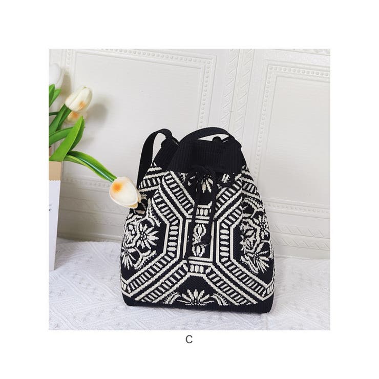 ニットバッグ レディース ショルダーバッグ 2way | BACKYARD FAMILY | 詳細画像13 