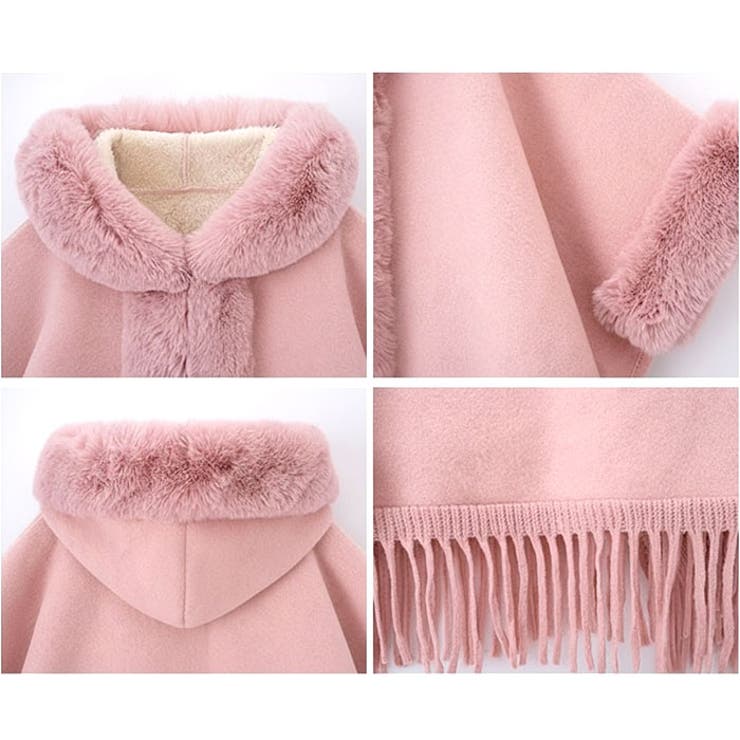 ポンチョ風コート アウター 裏起毛 | BACKYARD FAMILY | 詳細画像9 