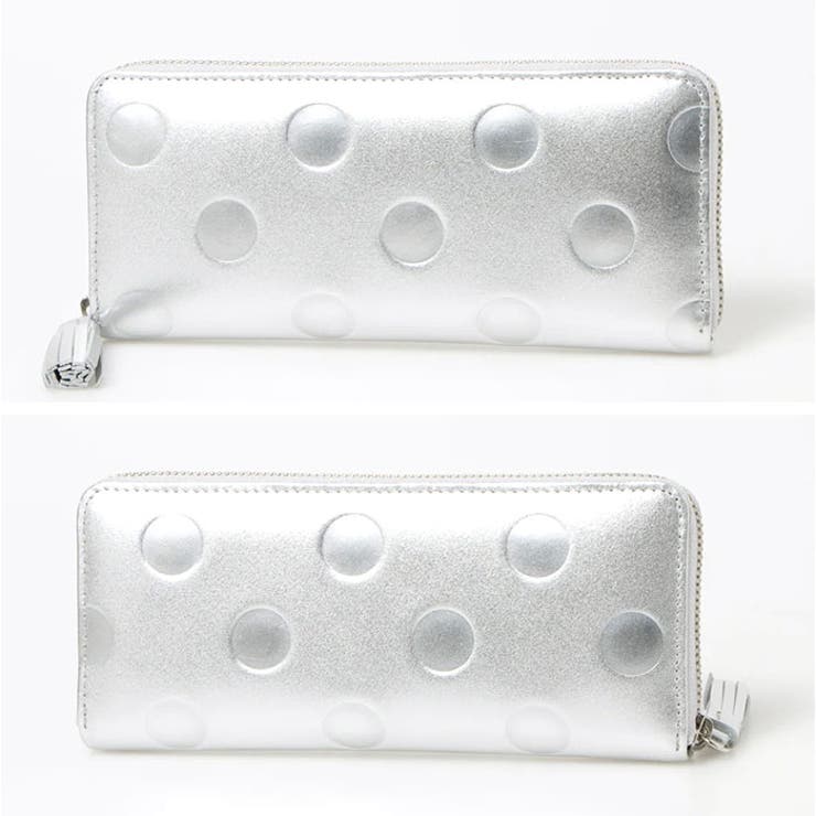 perche ペルケ ドット型押 ジャバラ長カードウォレット | BACKYARD FAMILY | 詳細画像8 