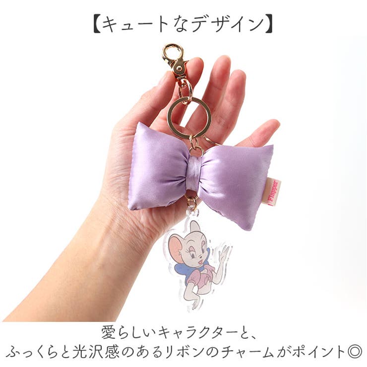 TOM and JERRY×Flapper ガールフレンドリボンチャーム | BACKYARD FAMILY | 詳細画像3 