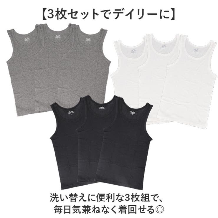 FRUIT OF THE LOOM リブタンクトップ3枚セット | BACKYARD FAMILY | 詳細画像4 