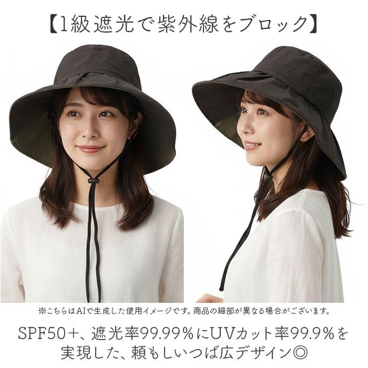 1級遮光日傘ロングブリムハット | BACKYARD FAMILY | 詳細画像3 