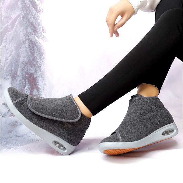 介護シューズ レディース 冬用 暖かい  | BACKYARD FAMILY | 詳細画像3 