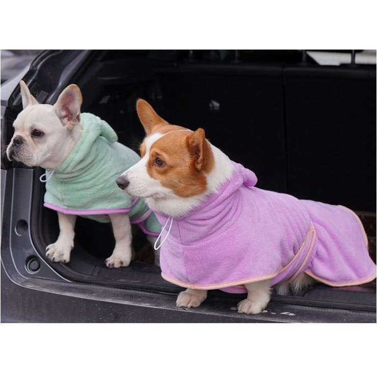 犬用 猫用 ペット バスタオル バスローブ 調整可能 | BACKYARD FAMILY | 詳細画像12 