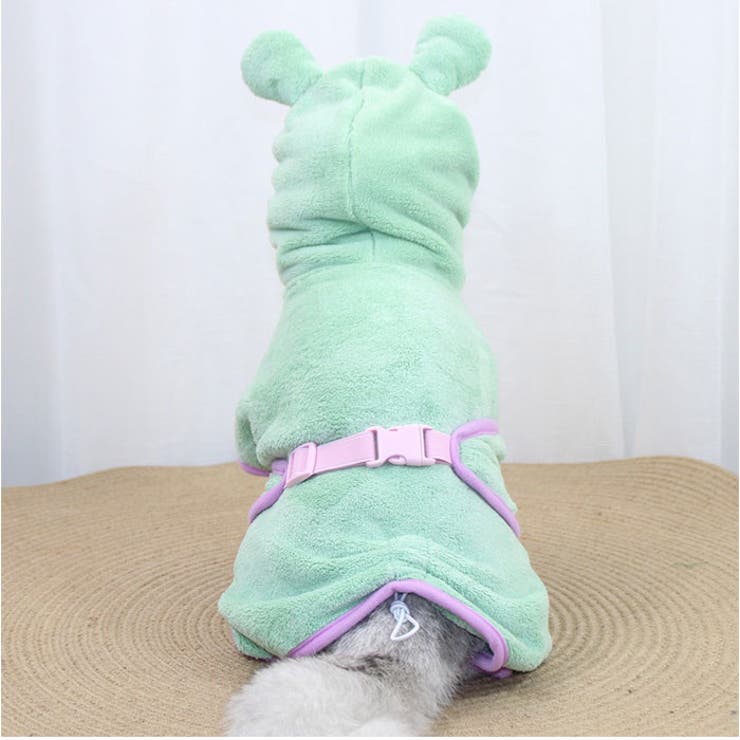 犬用 猫用 ペット バスタオル バスローブ 調整可能 | BACKYARD FAMILY | 詳細画像9 