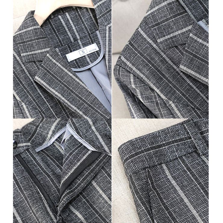 ストライプスーツ２点セット カジュアル | BACKYARD FAMILY | 詳細画像11 