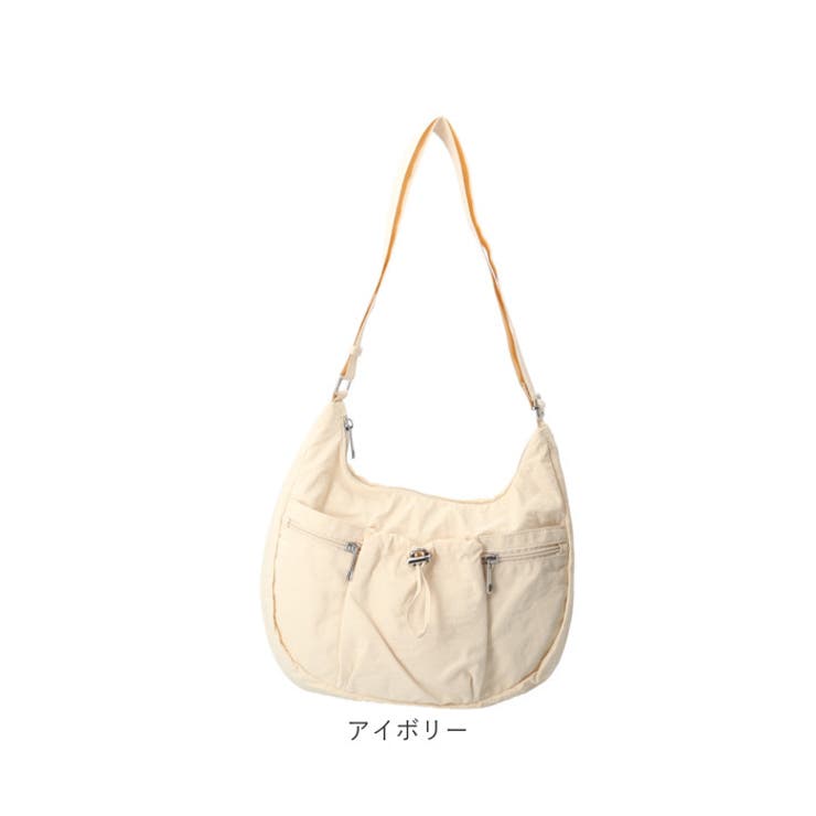 laportadizucchero シワ加工ナイロンショルダーバッグ | BACKYARD FAMILY | 詳細画像12 