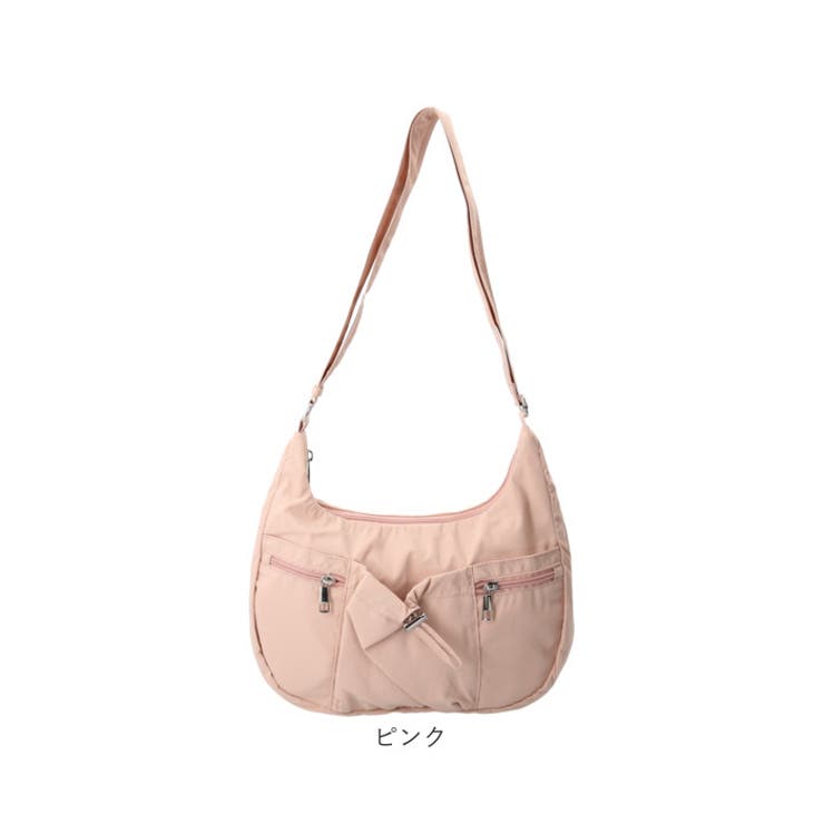 laportadizucchero シワ加工ナイロンショルダーバッグ[品番