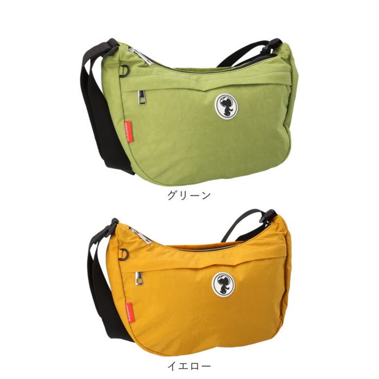 zucchero×PEANUTS シワ加工ナイロンショルダーバッグ zucchero×PEANUTS シワ加工ナイロンショルダーバッグ[品番