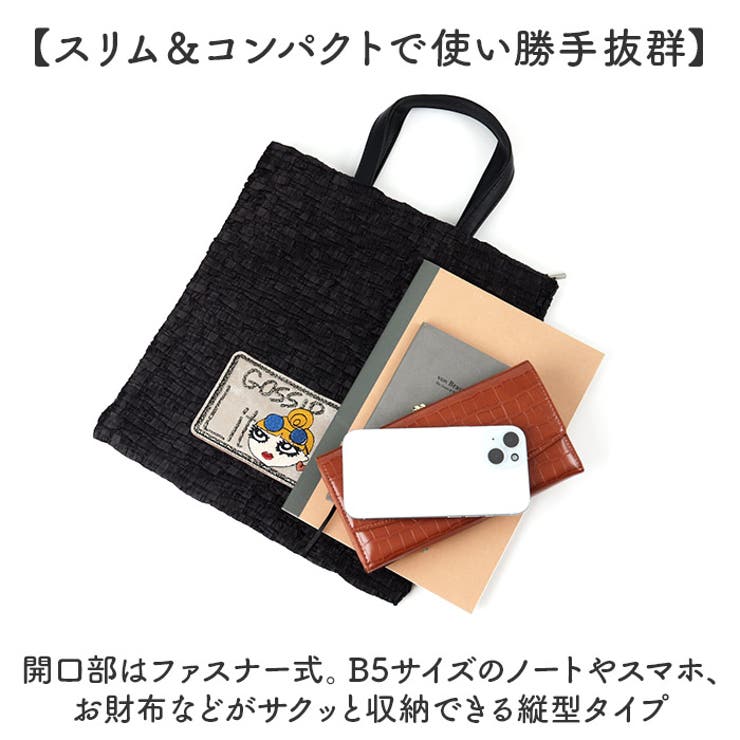 Lyre リタちゃん ギャザー風ハンドバッグ | BACKYARD FAMILY | 詳細画像5 