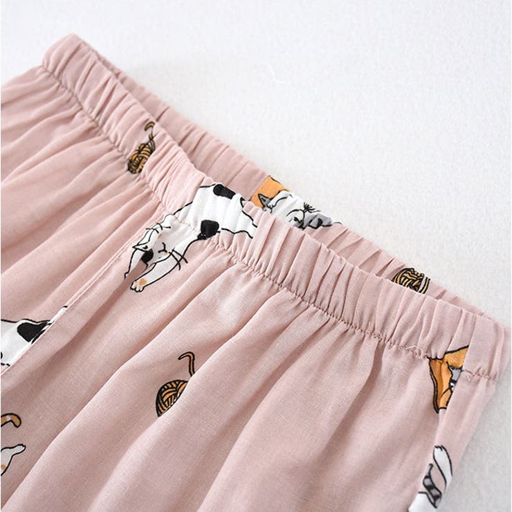 甚平風パジャマ ダブルガーゼ ルームウェア | BACKYARD FAMILY | 詳細画像14 