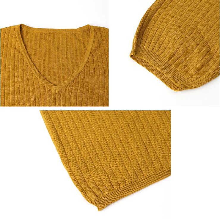 7分袖Tシャツ レディース Vネック | BACKYARD FAMILY | 詳細画像14 