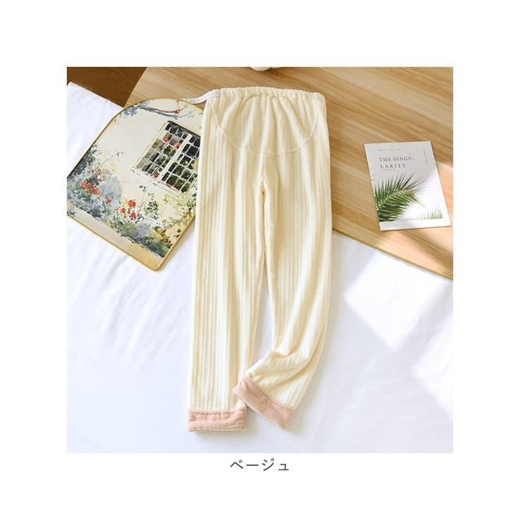 マタニティ パンツ 裏起毛 冷え防止 | BACKYARD FAMILY | 詳細画像12 